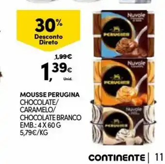 Continente Mousse Perugina promoção