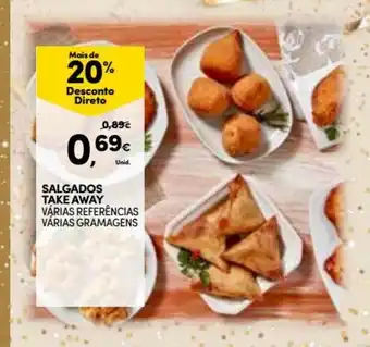 Continente Salgados Take Away promoção