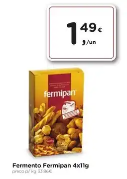 Aqui é fresco Fermento Fermipan promoção