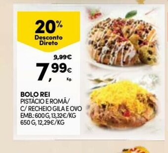 Continente Bolo Rei promoção