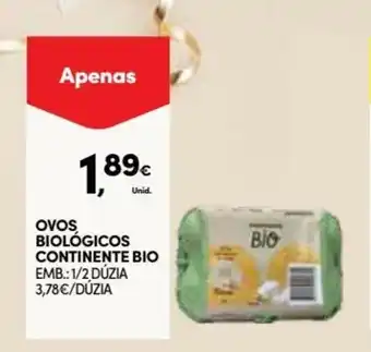 Continente Ovos Biologicos Continente Bio promoção
