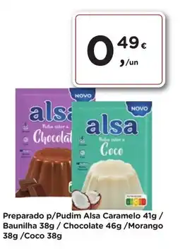 Aqui é fresco Preparado p/Pudim Alsa promoção