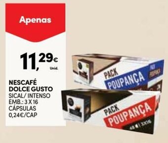 Continente Nescafe Dolce Gusto promoção