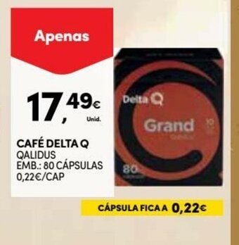 Continente Cafe Delta Q promoção