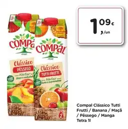 Aqui é fresco Compal Clássico Tutti promoção