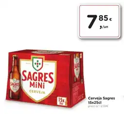 Aqui é fresco Cerveja Sagres promoção