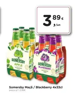 Aqui é fresco Somersby Maçã / Blackberry promoção
