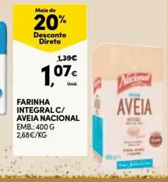 Farinha Integral C/ Aveia Nacional