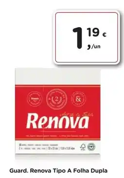 Aqui é fresco Guard. Renova Tipo A Folha Dupla promoção