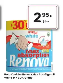 Aqui é fresco Rolo Cozinha Renova Max Abs Gigaroll White 1r promoção