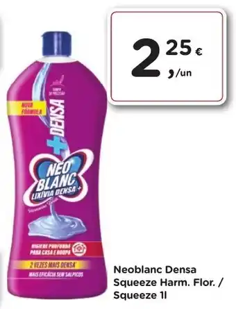 Aqui é fresco Neoblanc Densa Squeeze Harm. Flor. / Squeeze promoção