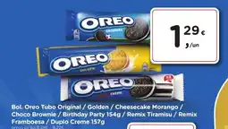 Aqui é fresco Bol. Oreo Tubo promoção