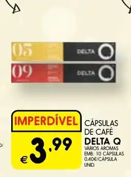 Meu Super Capsulas de café delta q promoção