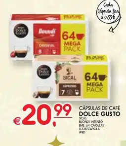 Meu Super Cápsulas de café dolce gusto promoção