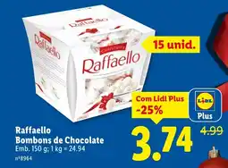 Lidl Raffaello Bombons de Chocolate promoção