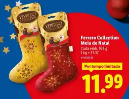 Lidl Ferrero Collection Meia de Natal promoção