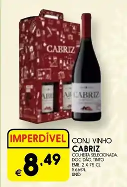 Meu Super Conj. vinho cabriz promoção