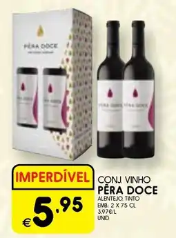 Meu Super Conj. vinho pēra doce promoção