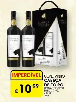 Meu Super Conj vinho cabeça de toiro promoção