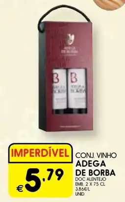 Meu Super Conj. vinho adega de borba promoção