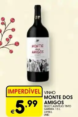 Meu Super Vinho monte dos amigos promoção