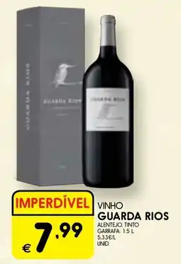 Meu Super Vinho guarda rios alentejo, tinto garrafa promoção