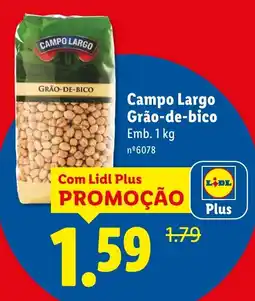 Lidl Campo Largo Grão-de-bico promoção