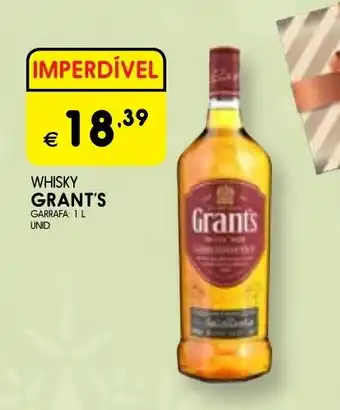 Meu Super Whisky grant's promoção