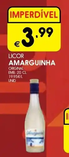 Meu Super Licor amarguinha promoção