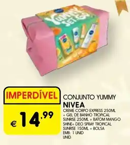 Meu Super Conjunto yummy Nivea promoção