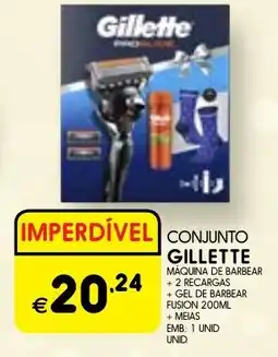 Meu Super Conjunto gillette promoção
