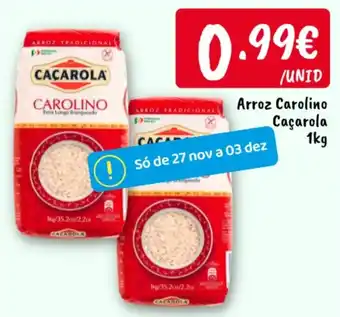 Arroz Carolino Caçarola