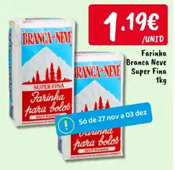 Ponto Fresco Farinha Branca Neve Super fina promoção