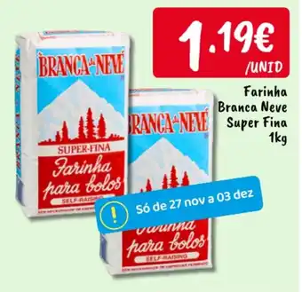 Farinha Branca Neve Super fina