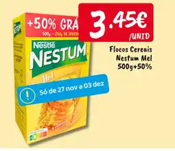 Ponto Fresco Flocos Cereais Nestum Mel promoção