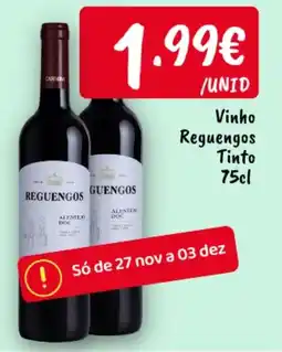 Ponto Fresco Vinho Reguengos Tinto promoção