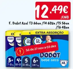 Ponto Fresco F. Dodot Azul promoção