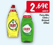 Ponto Fresco Fairy Mão Limão/ Original promoção