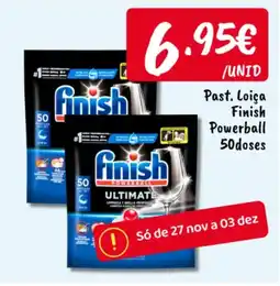 Ponto Fresco Past. Loiça Finish Powerball promoção