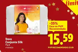 Lidl Dove Conjunto Silk Pack promoção