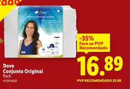 Lidl Dove Conjunto Original promoção