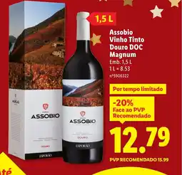 Lidl Assobio Vinho Tinto Douro DOC Magnum promoção