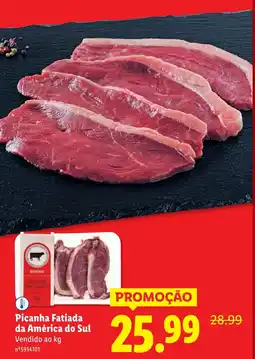 Lidl Picanha Fatiada da América do Sul promoção