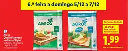 Lidl Agros Queijo Flamengo em Fatias/ Light promoção