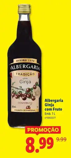 Lidl Albergaria Ginja com Fruto promoção