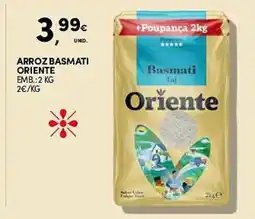 Continente Arroz basmati oriente promoção