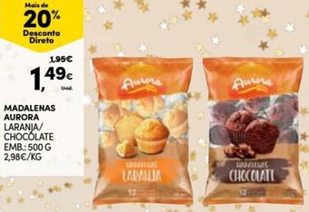 Continente Madalenas Aurora 500g promoção