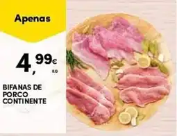 Continente Bifanas de porco continente promoção