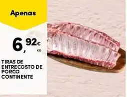 Continente Tiras de entrecosto de porco continente promoção