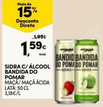 Sidra C/ Álcool Bandida do Pomar 50cl